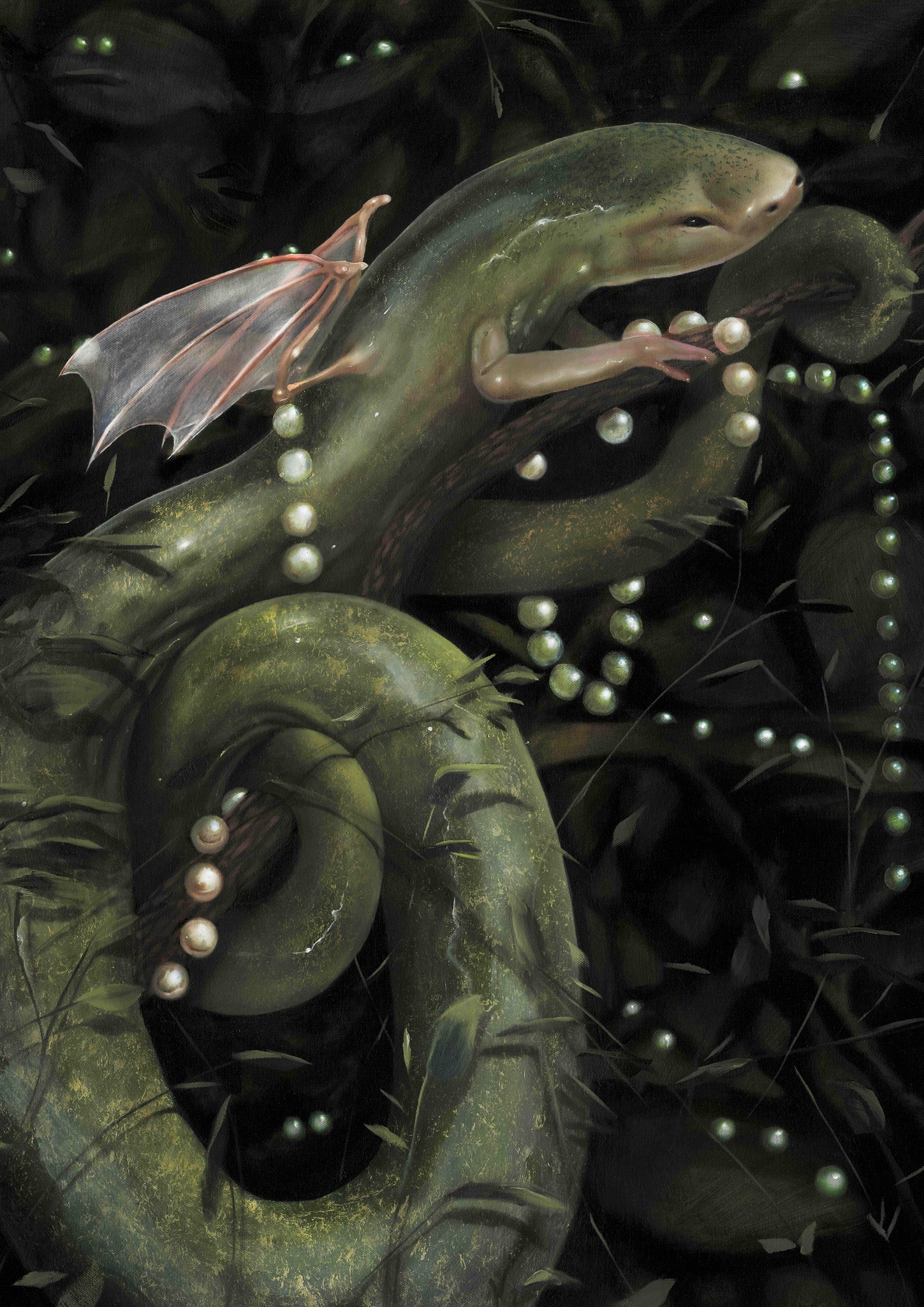 Amber Skye Alcock, A Bestiary, 2024